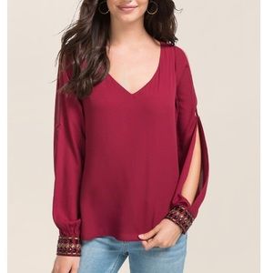 Francesca’s Braelyn Embellished Top
